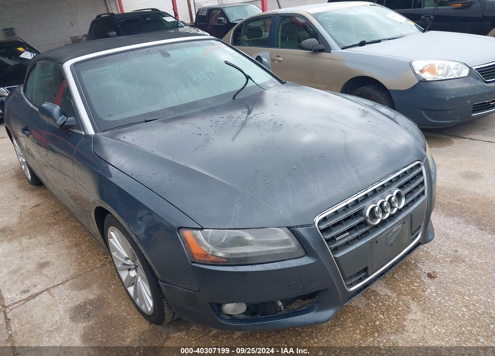 2010 AUDI A5 2.0T PREMIUM VIN: WAULFAFH8AN026281