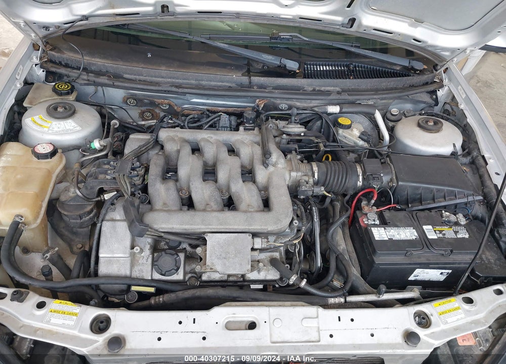 2000 MERCURY COUGAR V6 VIN: 1ZWFT61L3Y5647612