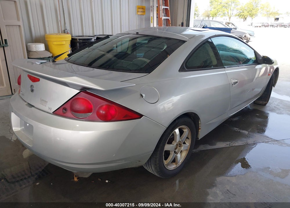 2000 MERCURY COUGAR V6 VIN: 1ZWFT61L3Y5647612