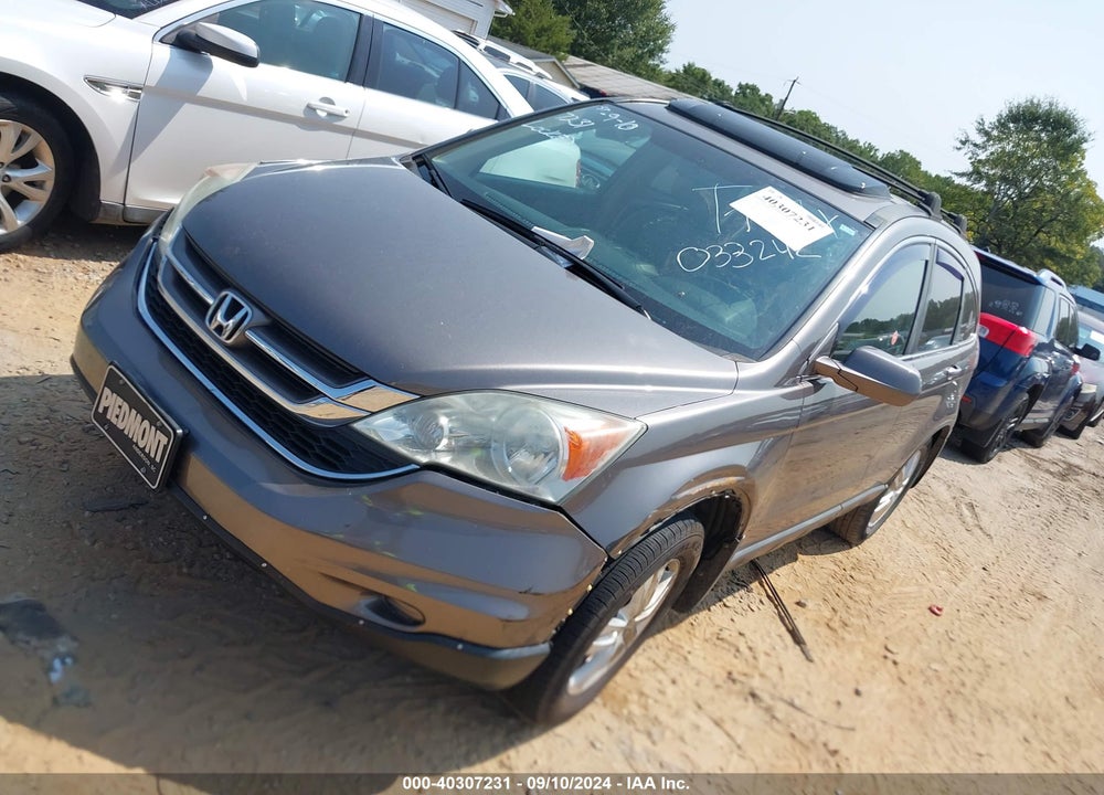 2010 HONDA CR-V EX-L VIN: 5J6RE3H73AL033242