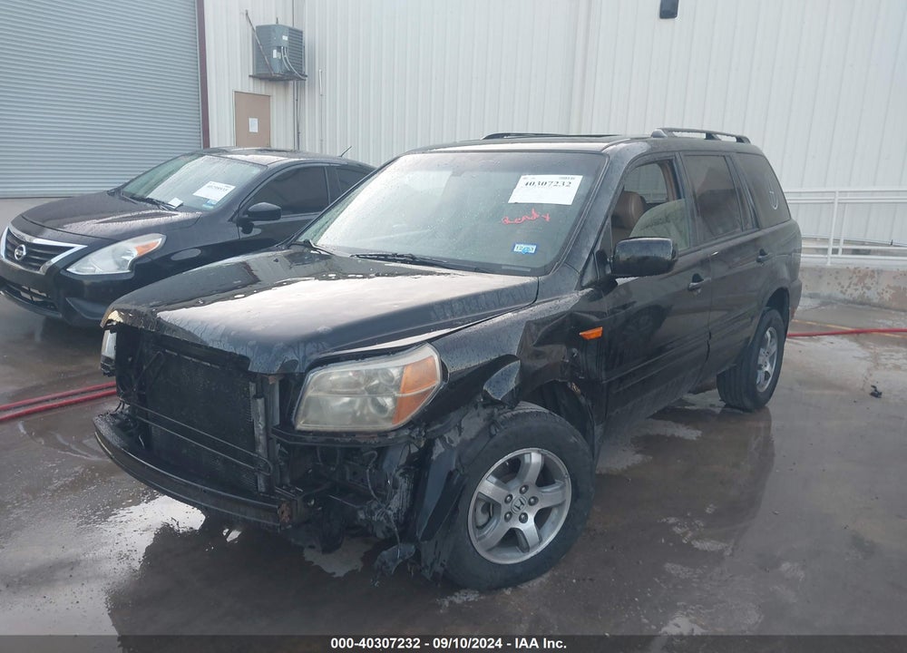 2007 HONDA PILOT EX-L VIN: 5FNYF18577B021298