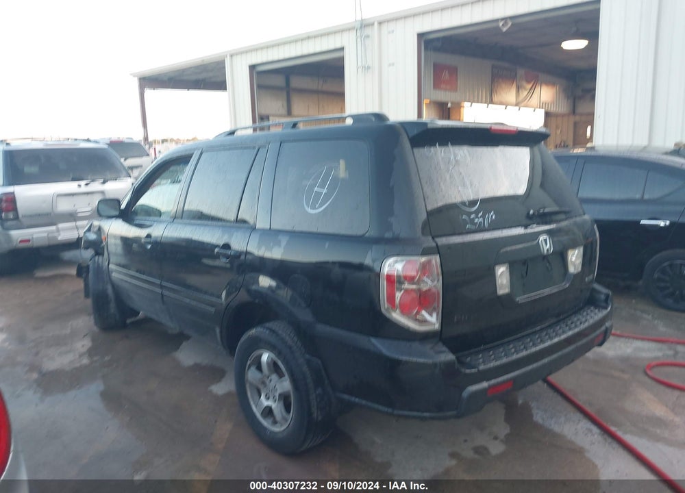 2007 HONDA PILOT EX-L VIN: 5FNYF18577B021298