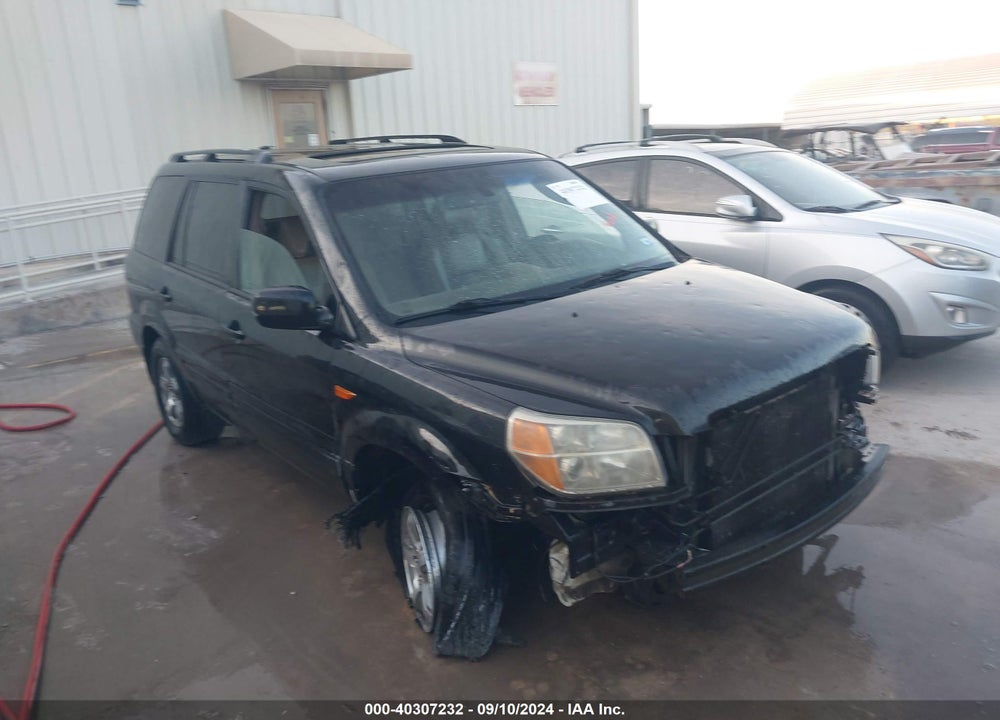 2007 HONDA PILOT EX-L VIN: 5FNYF18577B021298