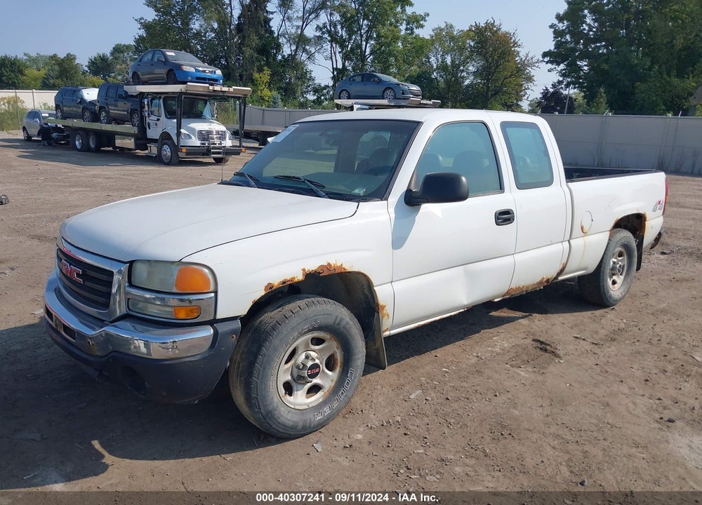 2003 GMC SIERRA 1500 VIN: 1GTEK19V73E305586