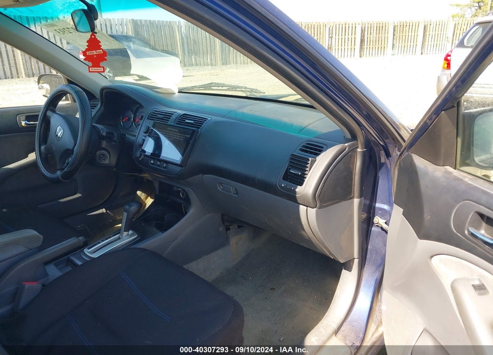 2003 HONDA CIVIC LX VIN: 1HGES16523L001406