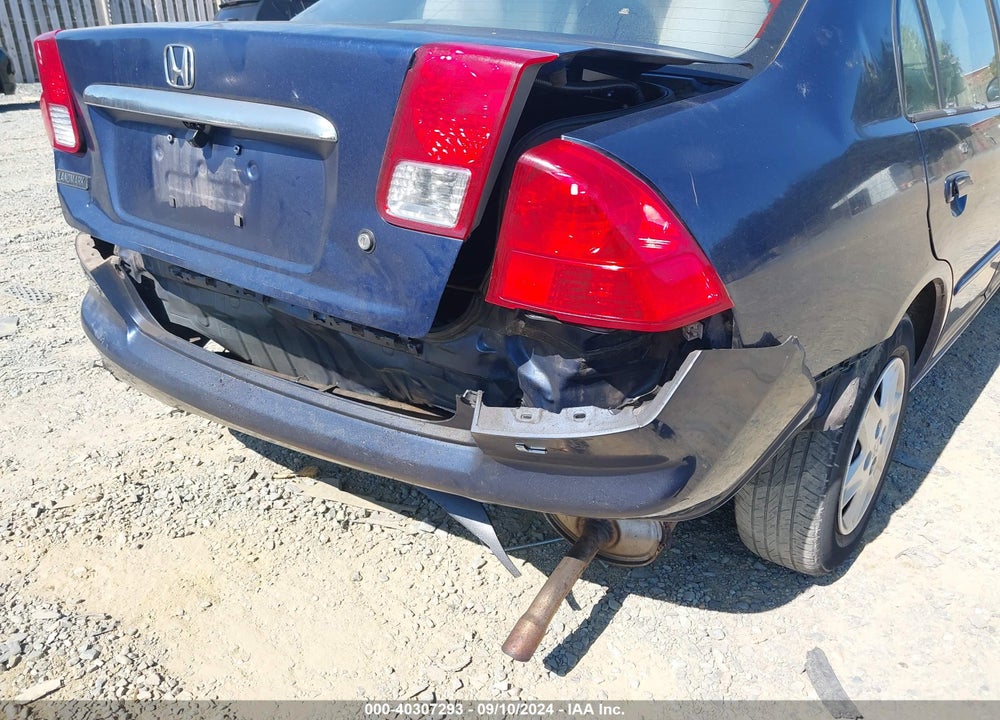 2003 HONDA CIVIC LX VIN: 1HGES16523L001406