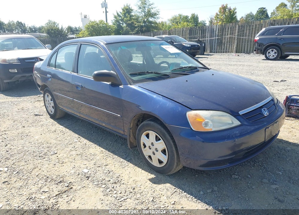 2003 HONDA CIVIC LX VIN: 1HGES16523L001406