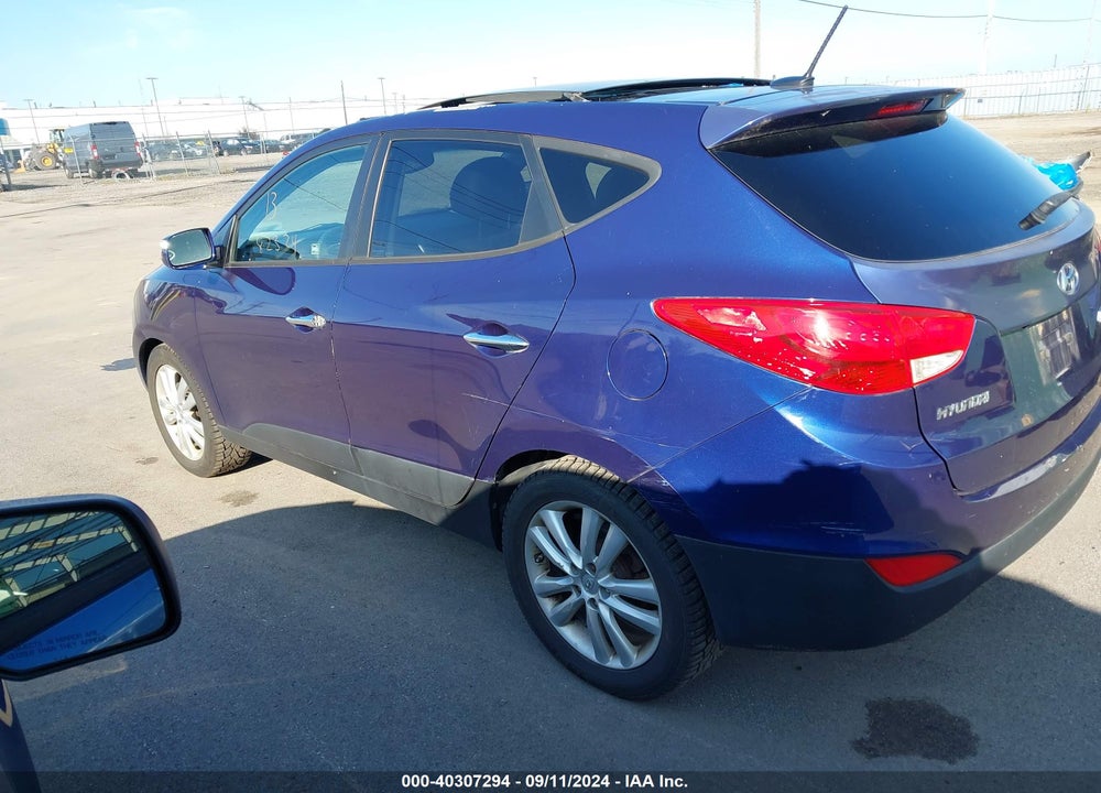 2012 HYUNDAI TUCSON LIMITED VIN: KM8JU3AC6CU488186