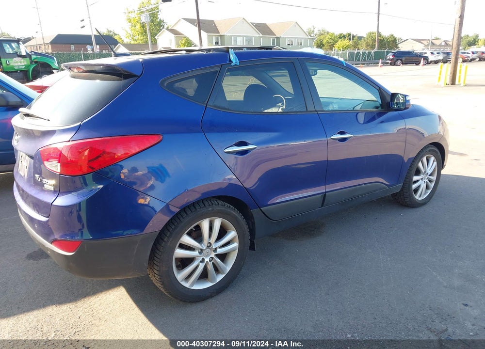 2012 HYUNDAI TUCSON LIMITED VIN: KM8JU3AC6CU488186