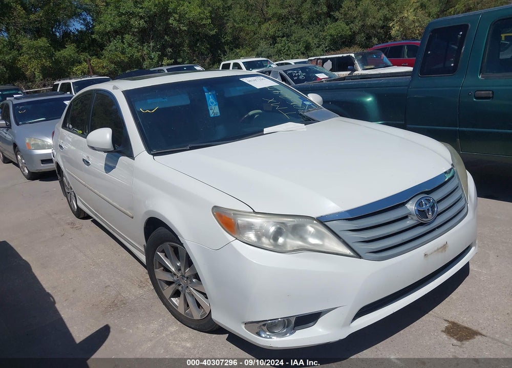 2011 TOYOTA AVALON LIMITED VIN: 4T1BK3DB2BU405297