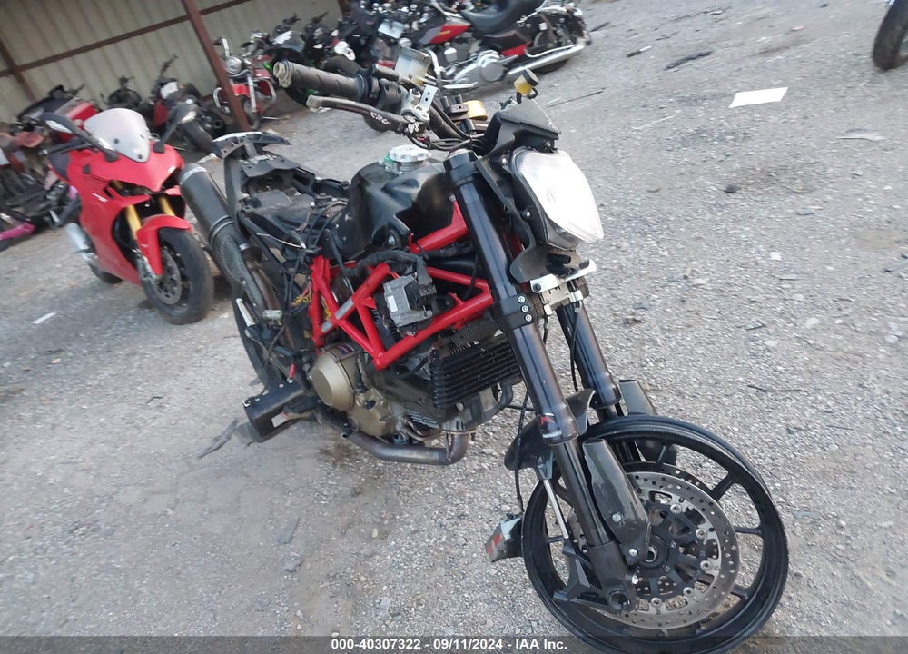 2010 DUCATI HYPERMOTARD 1100 EVO/SP VIN: ZDM1YACR5AB016234