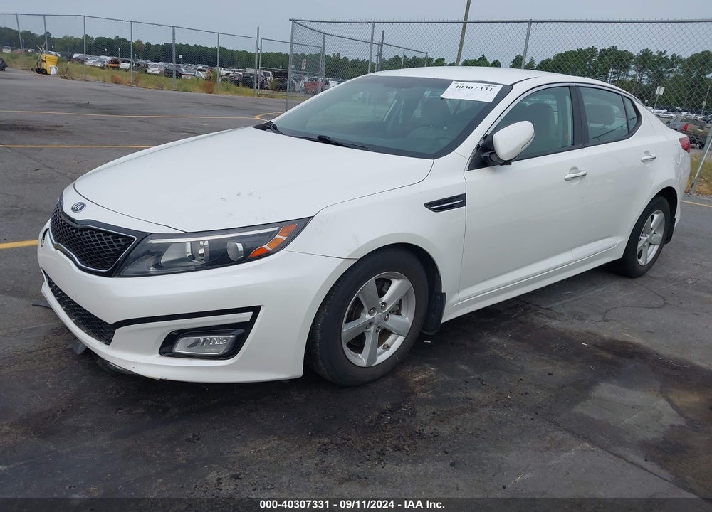 2015 KIA OPTIMA LX VIN: KNAGM4A75F5568789
