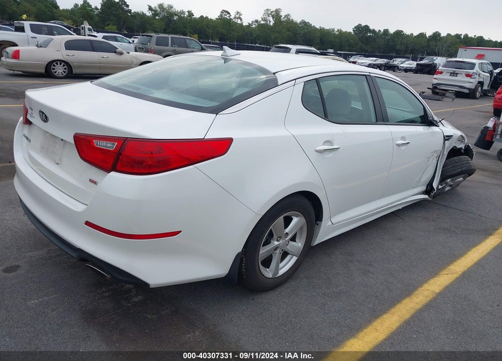 2015 KIA OPTIMA LX VIN: KNAGM4A75F5568789