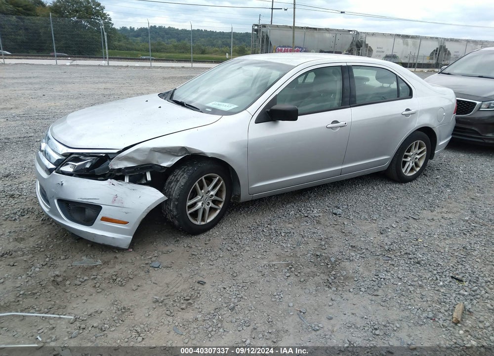 2012 FORD FUSION S VIN: 3FAHP0GA9CR119026
