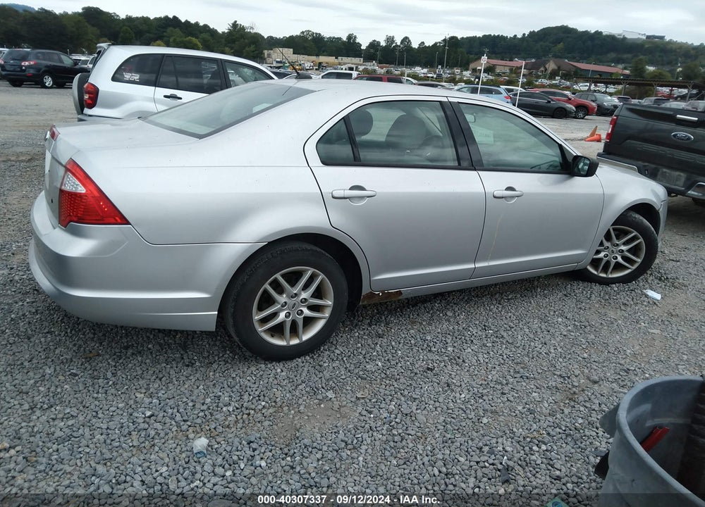2012 FORD FUSION S VIN: 3FAHP0GA9CR119026