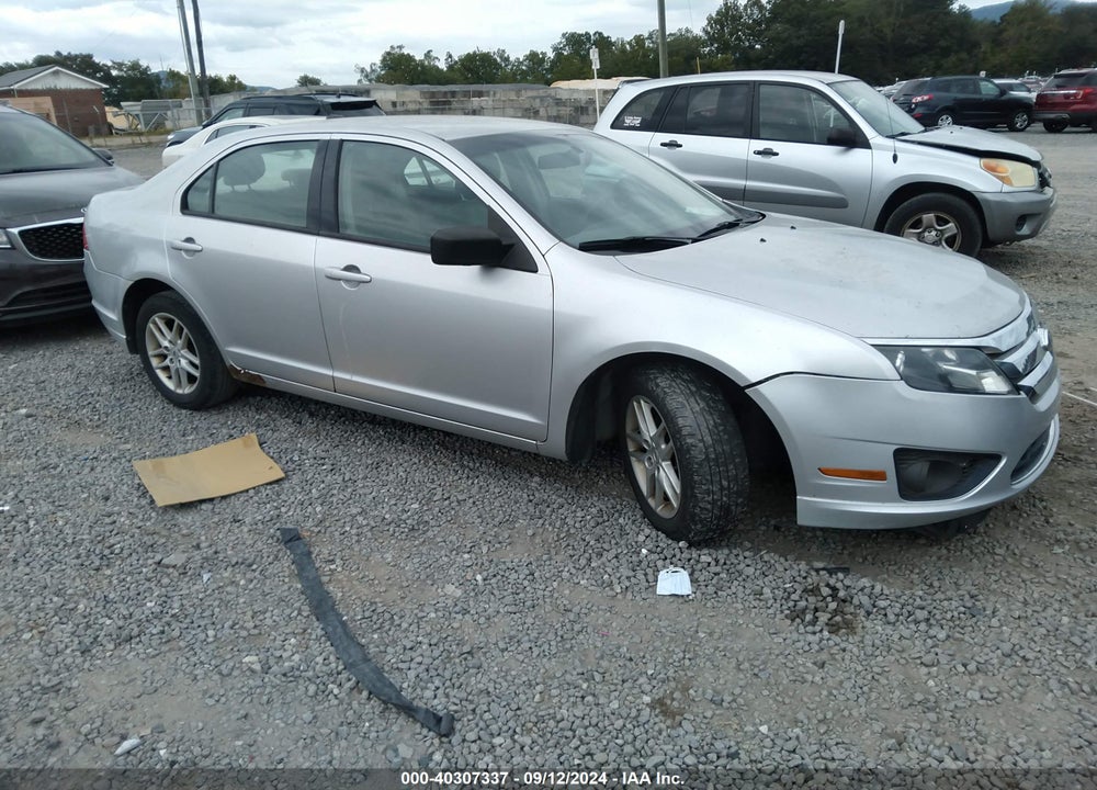 2012 FORD FUSION S VIN: 3FAHP0GA9CR119026