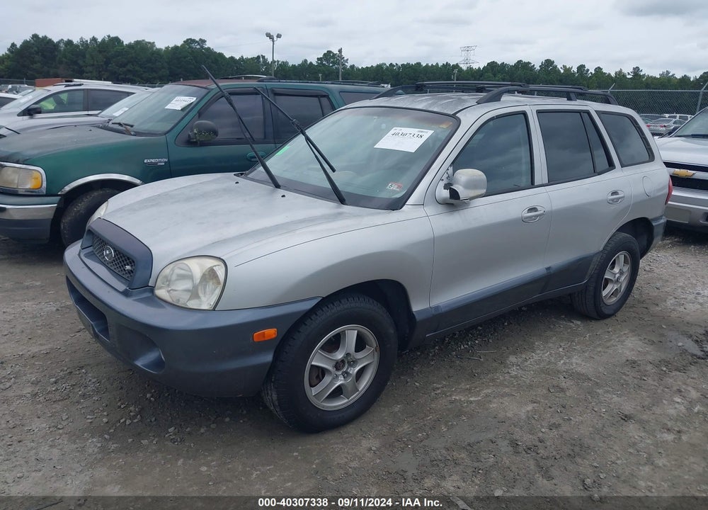 2004 HYUNDAI SANTA FE GLS/LX VIN: KM8SC13E24U580648