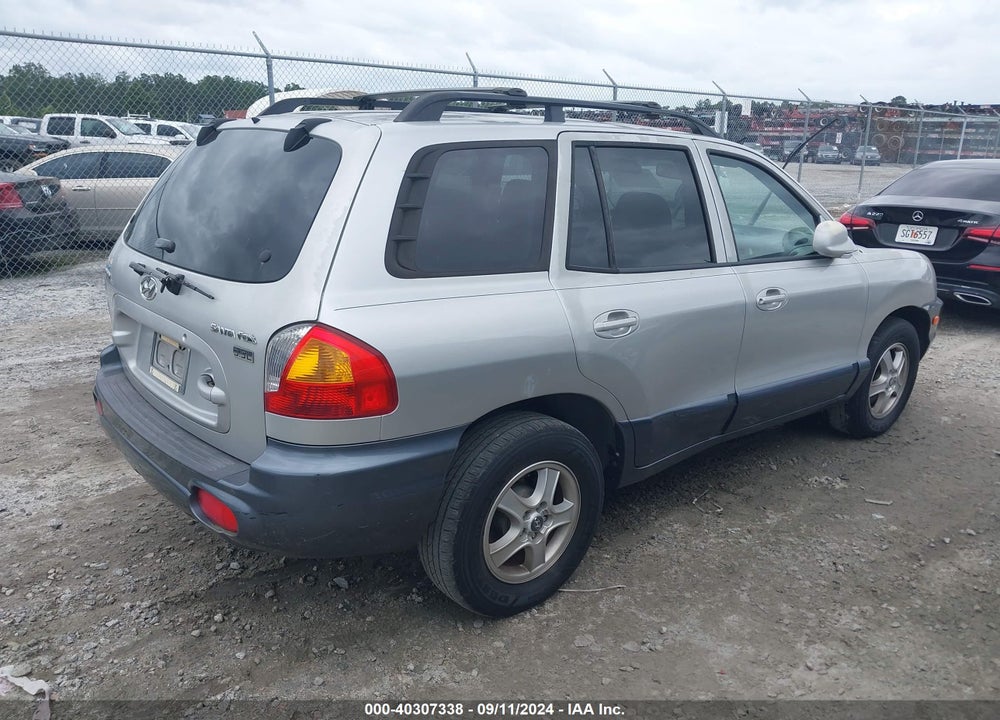 2004 HYUNDAI SANTA FE GLS/LX VIN: KM8SC13E24U580648
