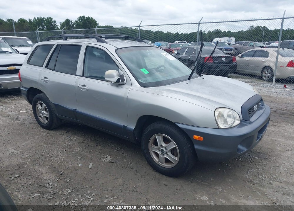 2004 HYUNDAI SANTA FE GLS/LX VIN: KM8SC13E24U580648