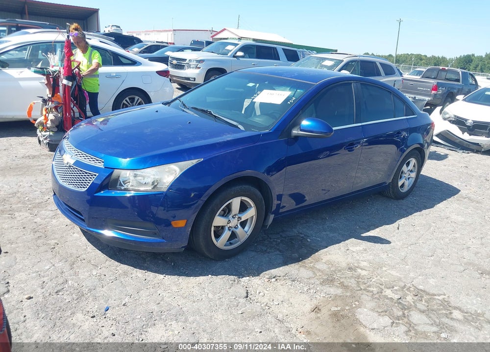 2012 CHEVROLET CRUZE 1LT VIN: 1G1PF5SC3C7316854