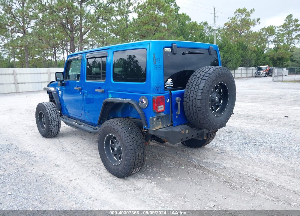 2015 JEEP WRANGLER UNLIMITED ALTITUDE VIN: 1C4BJWEG7FL767477