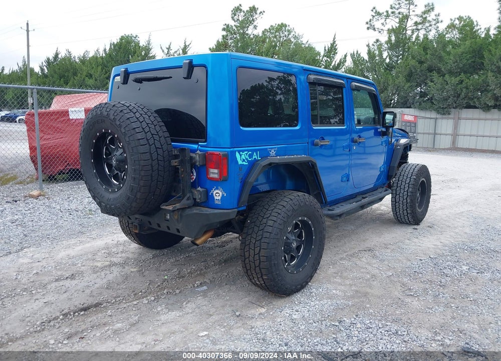 2015 JEEP WRANGLER UNLIMITED ALTITUDE VIN: 1C4BJWEG7FL767477