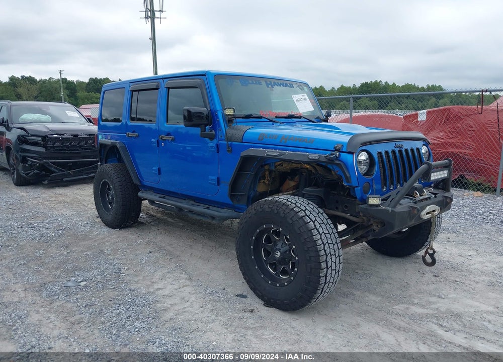 2015 JEEP WRANGLER UNLIMITED ALTITUDE VIN: 1C4BJWEG7FL767477