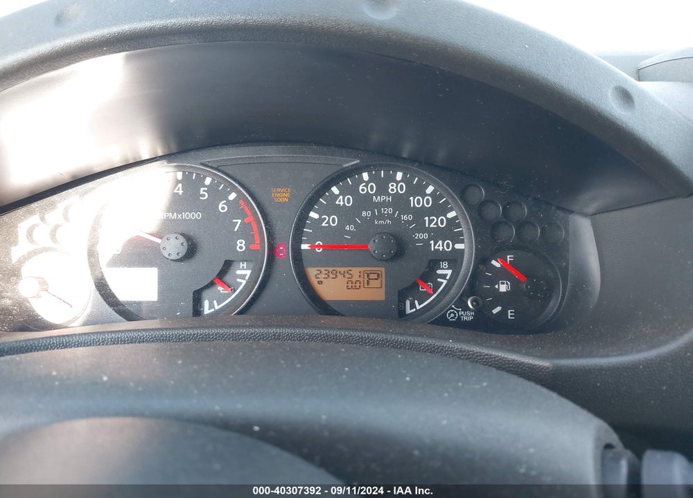 2007 NISSAN XTERRA X VIN: 5N1AN08W37C524181