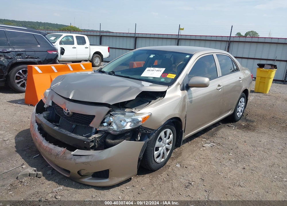 2010 TOYOTA COROLLA LE VIN: 1NXBU4EE3AZ287994