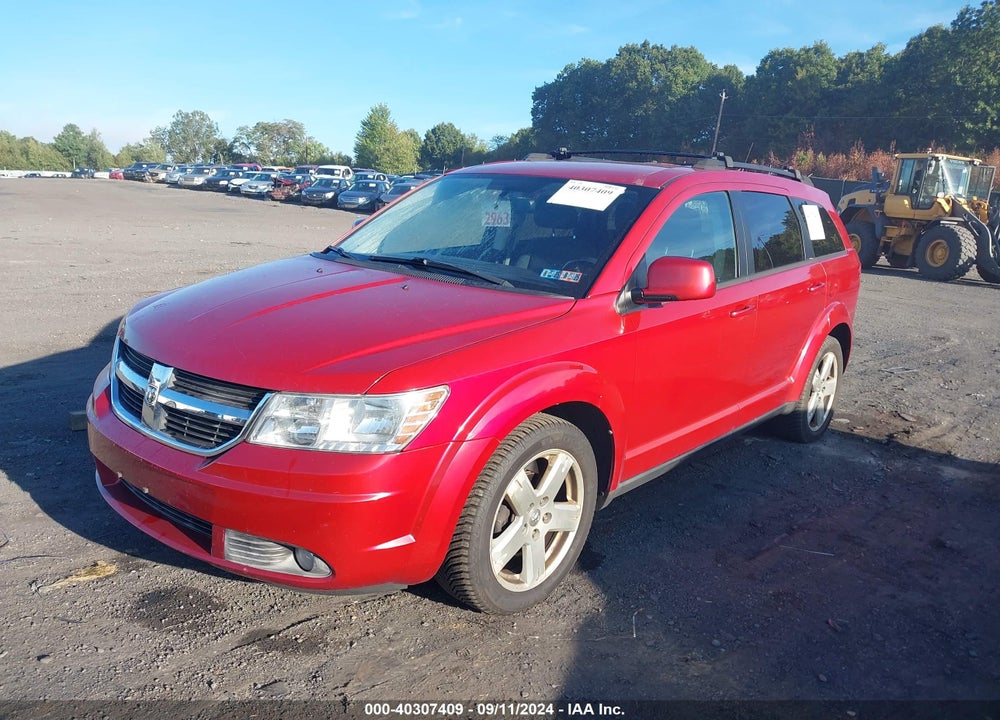 2010 DODGE JOURNEY SXT VIN: 3D4PH5FV3AT122625