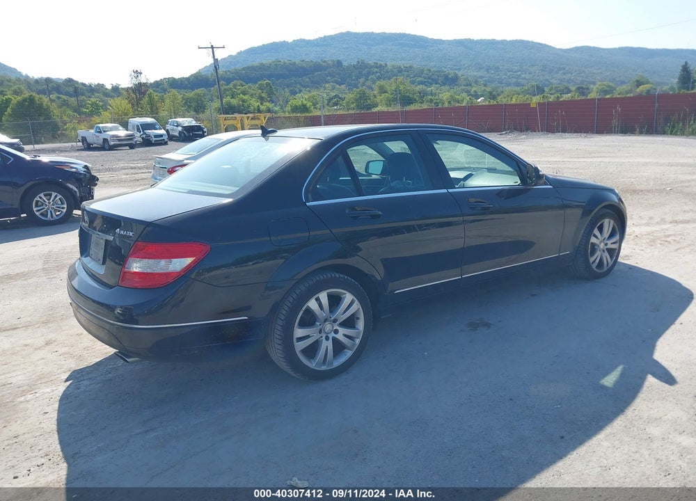 2008 MERCEDES-BENZ C 300 LUXURY 4MATIC/SPORT 4MATIC VIN: WDDGF81X38F105458