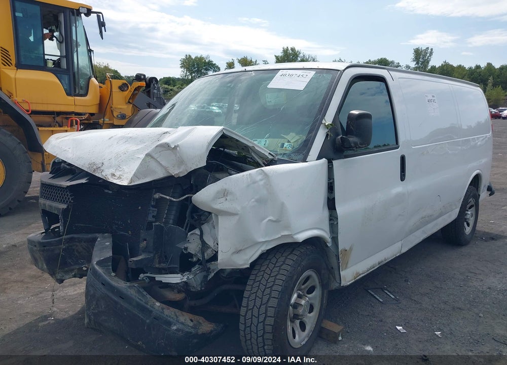 2012 CHEVROLET EXPRESS 1500 WORK VAN VIN: 1GCSGAFX6C1101847