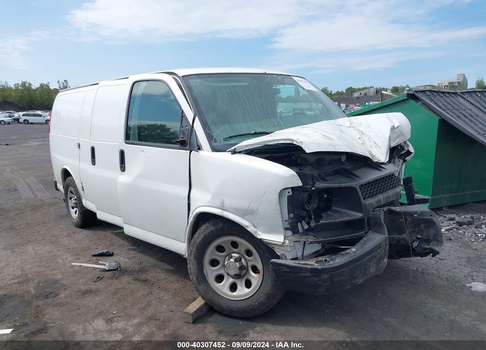 2012 CHEVROLET EXPRESS 1500 WORK VAN VIN: 1GCSGAFX6C1101847