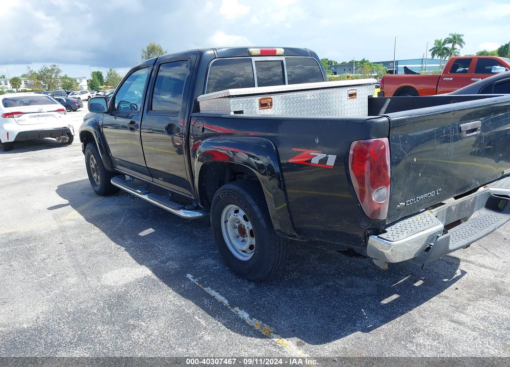 2007 CHEVROLET COLORADO LT VIN: 1GCDS13E078194100