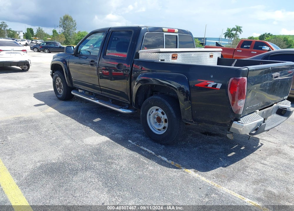 2007 CHEVROLET COLORADO LT VIN: 1GCDS13E078194100