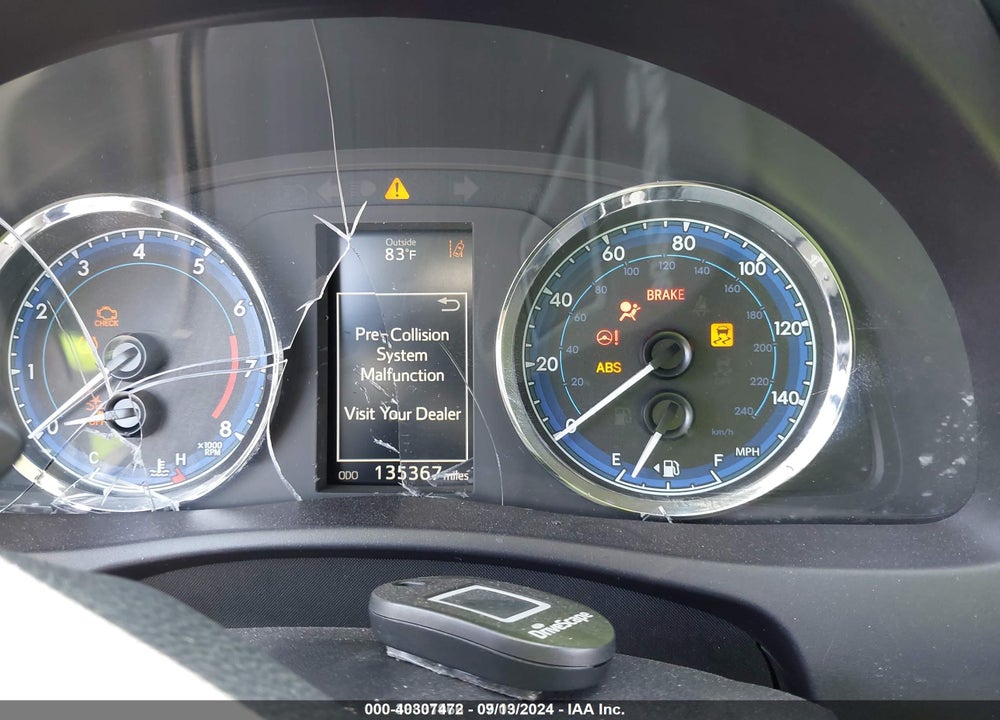 2019 TOYOTA COROLLA VIN: 5YFBURHE7KP858656