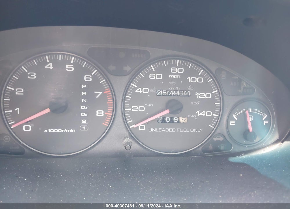 2000 ACURA INTEGRA LS VIN: JH4DC445XYS015044