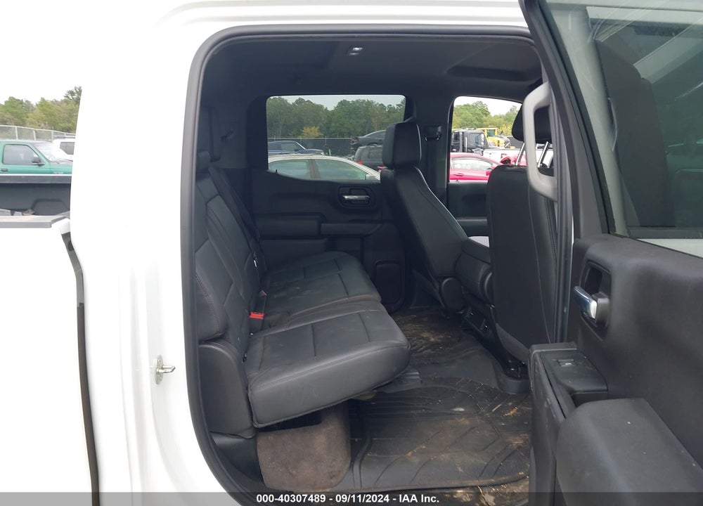 2022 CHEVROLET SILVERADO 1500 4WD  SHORT BED WT/4WD  STANDARD BED WT VIN: 3GCUDAED4NG517571
