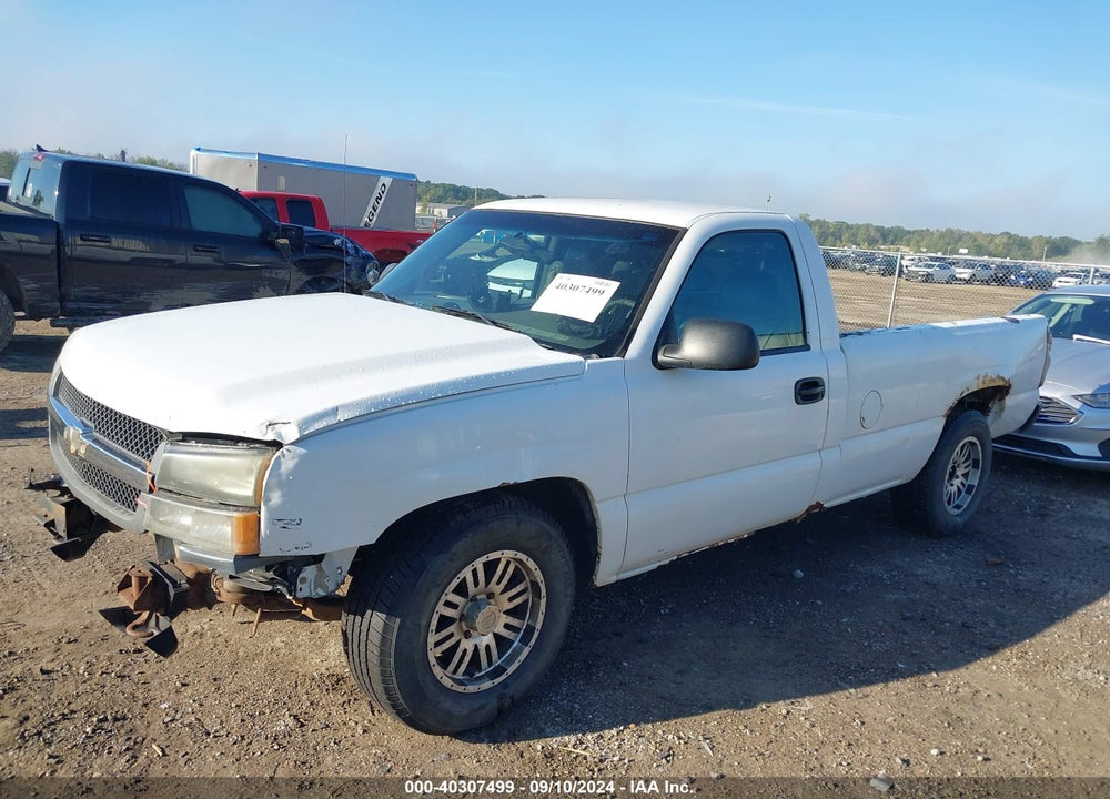 2007 CHEVROLET SILVERADO 1500 CLASSIC WORK TRUCK VIN: 1GCEC14X17Z143930