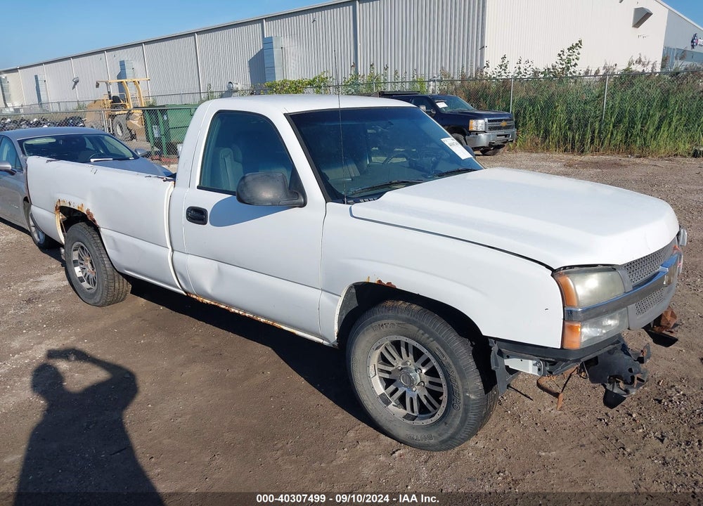 2007 CHEVROLET SILVERADO 1500 CLASSIC WORK TRUCK VIN: 1GCEC14X17Z143930