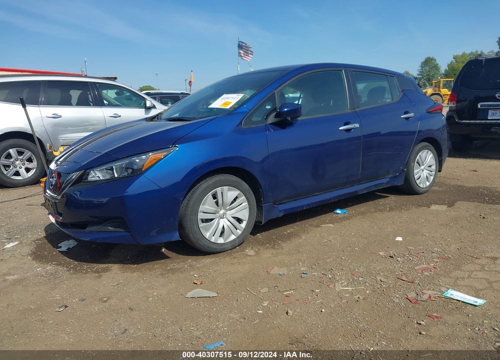 2022 NISSAN LEAF S 40 KWH VIN: 1N4AZ1BV4NC556669