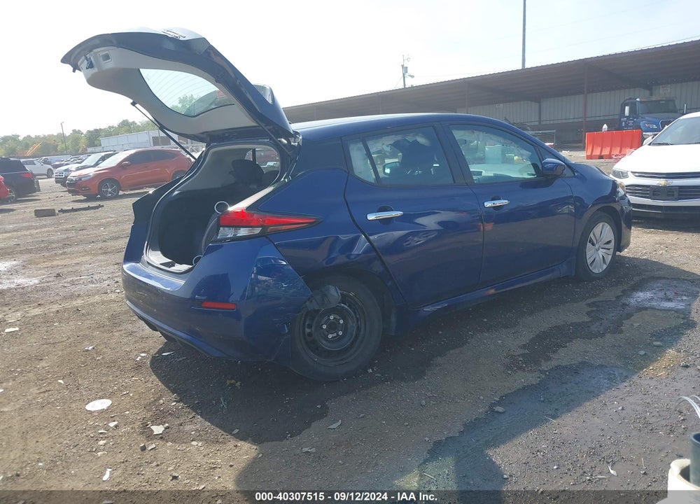 2022 NISSAN LEAF S 40 KWH VIN: 1N4AZ1BV4NC556669