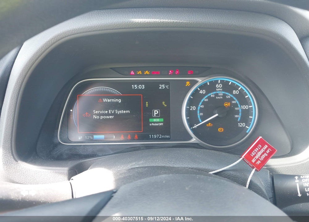 2022 NISSAN LEAF S 40 KWH VIN: 1N4AZ1BV4NC556669