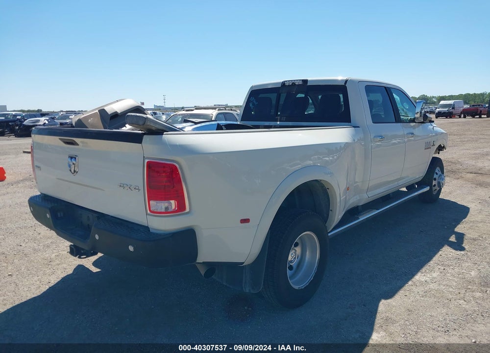 2018 RAM 3500 LAIE  4X4 8' BOX VIN: 3C63RRJL1JG268897
