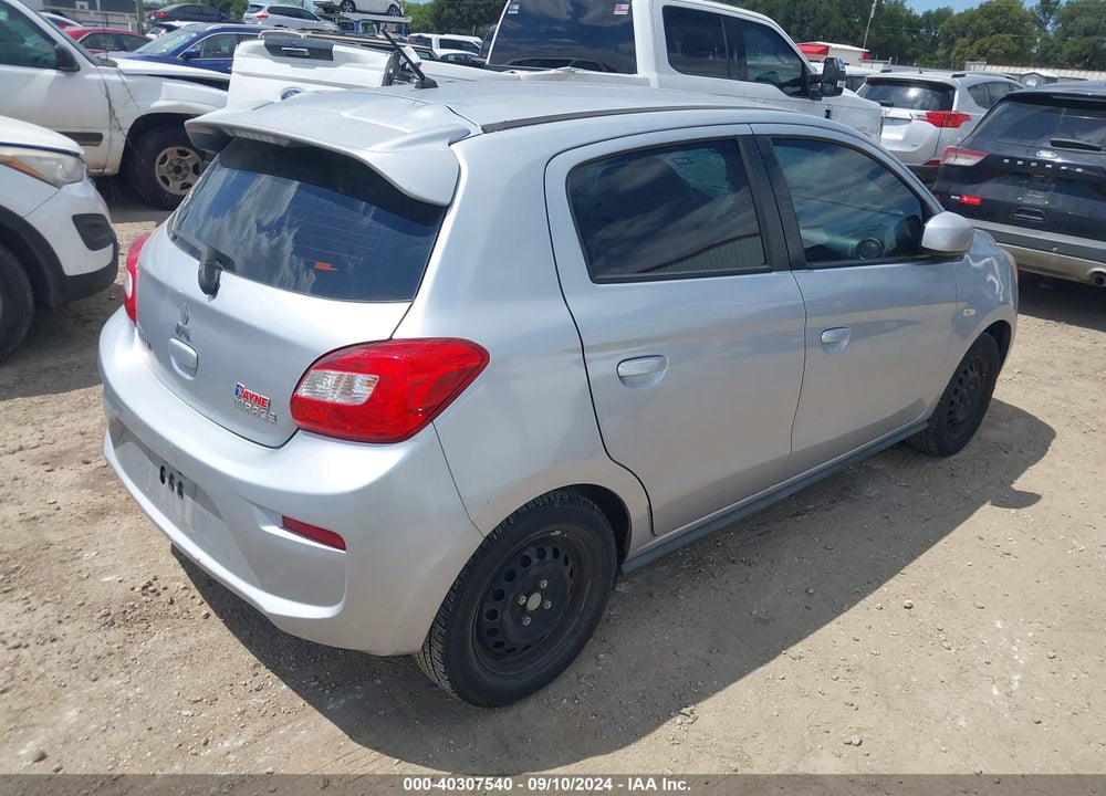 2017 MITSUBISHI MIRAGE ES VIN: ML32A3HJ7HH018399