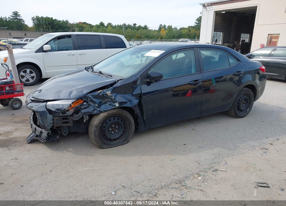 2017 TOYOTA COROLLA LE VIN: 2T1BURHE5HC935307