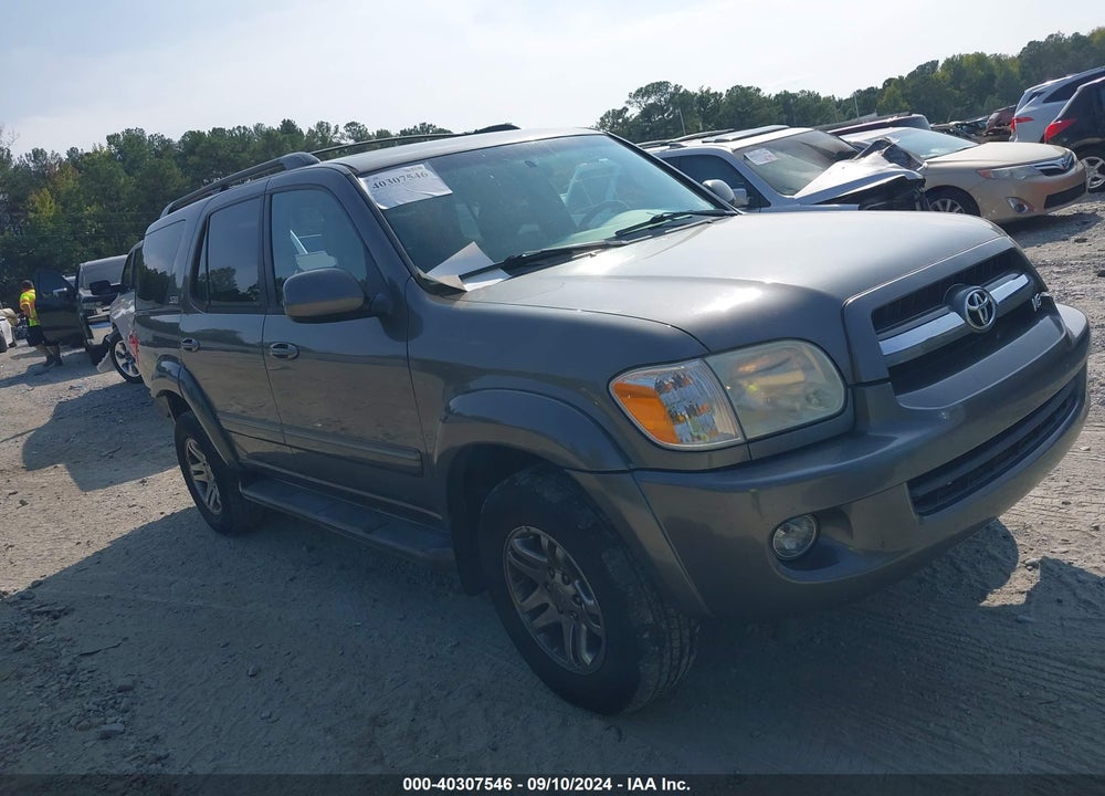 2005 TOYOTA SEQUOIA SR5 V8 VIN: 5TDBT44A65S248607