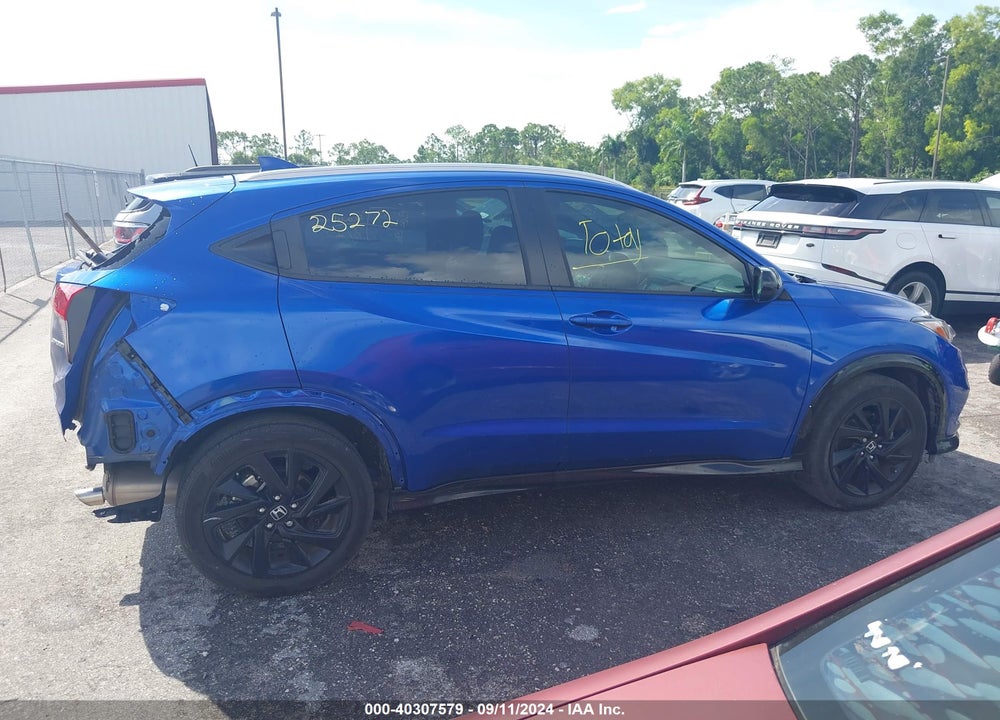 2022 HONDA HR-V 2WD SPORT VIN: 3CZRU5H12NM742615