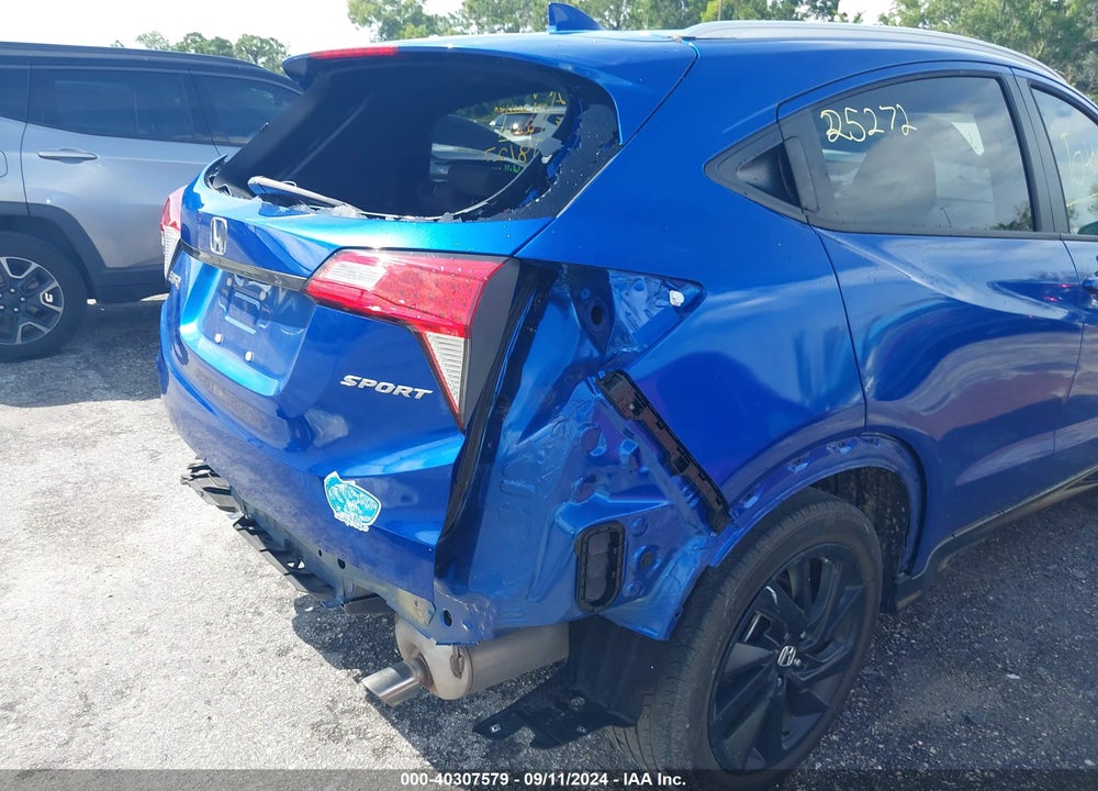 2022 HONDA HR-V 2WD SPORT VIN: 3CZRU5H12NM742615