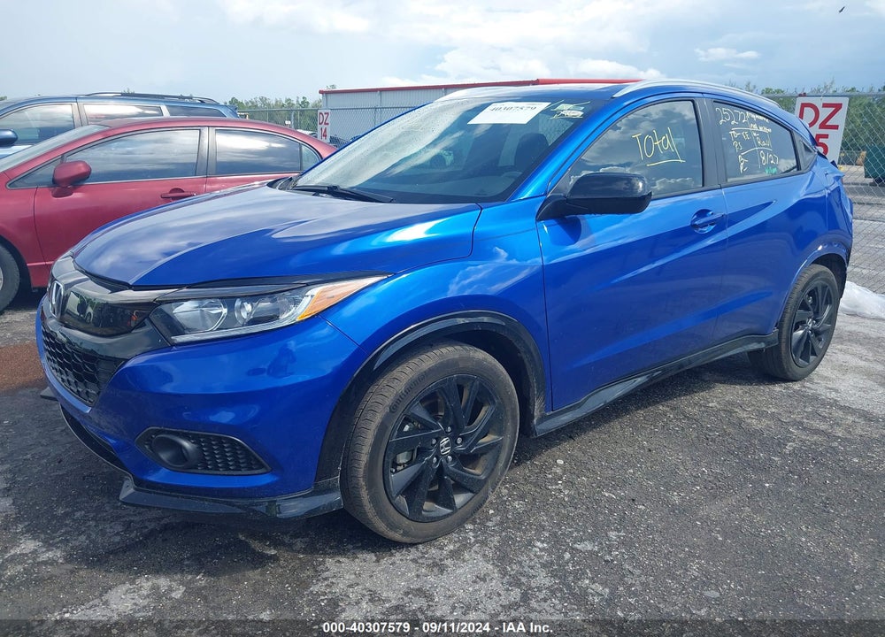 2022 HONDA HR-V 2WD SPORT VIN: 3CZRU5H12NM742615